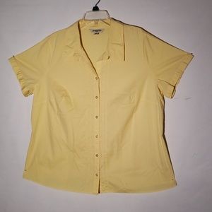 St Johm's Bay Yellow Button Up